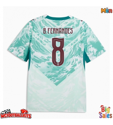 Portugal Bruno Fernandes #8 Replica Away Stadium Shirt World Cup 2026 Short Sleeve